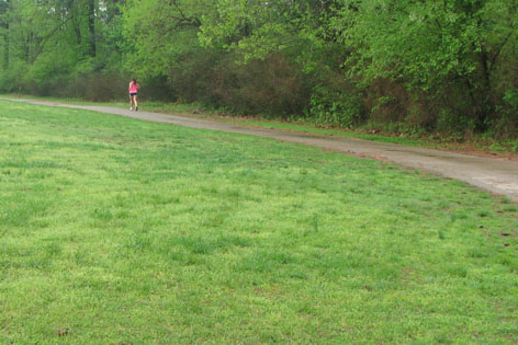 female runner