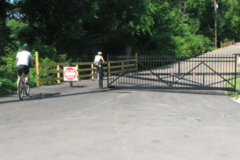 Gate on Stones River Road