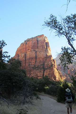 Angels Landing from the trail