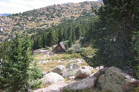 Timblerline A-frame shelter