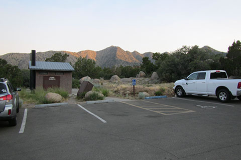 Trailhead Parking and Restroom