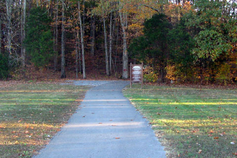 Path from Shelters 3 & 4