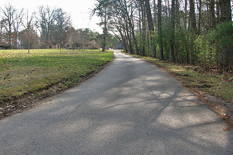 Driveway to Overnight Parking Area