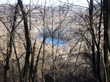 View of Radnor Lake from the South Cove Trail