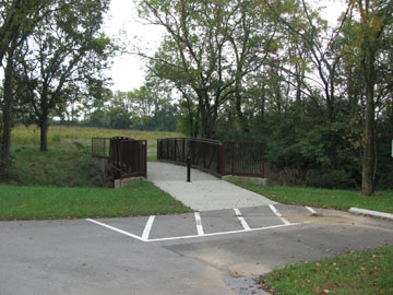 bridge at trailhead